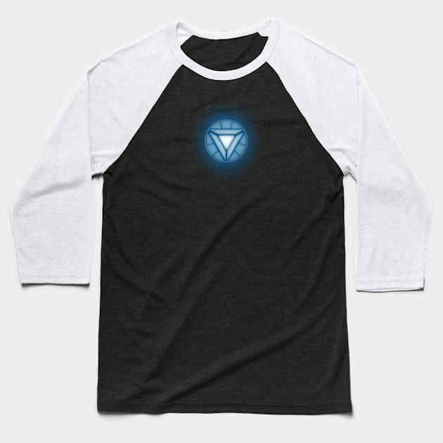 Arc Reactor Baseball T-Shirt by Spaksu